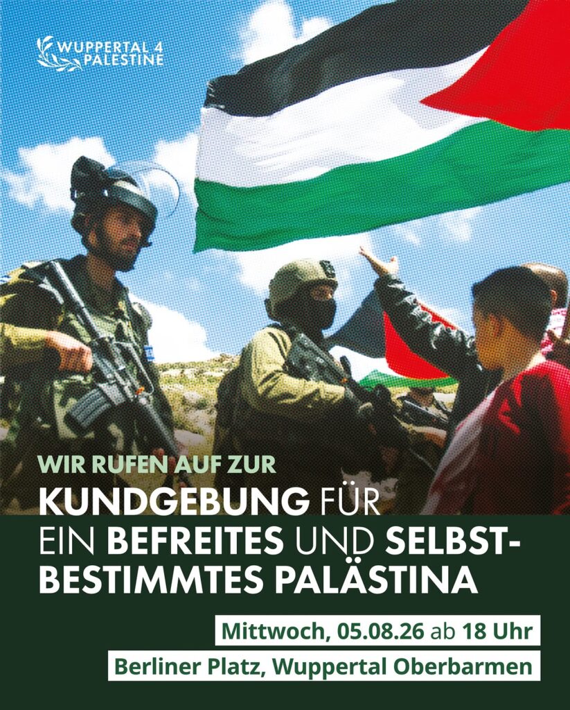 Kundgebung für ein befreites und selbstbestimmtes Palästina