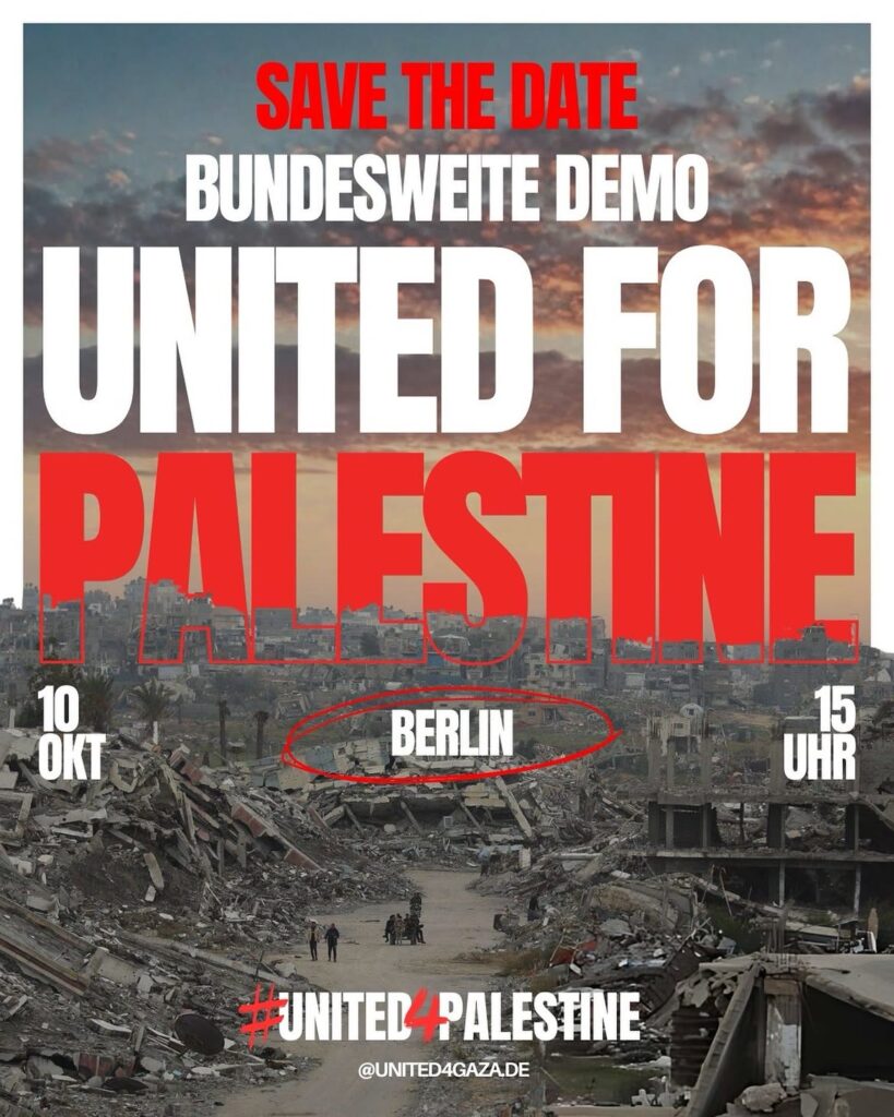 Bundesweite Demo - United for Palestine