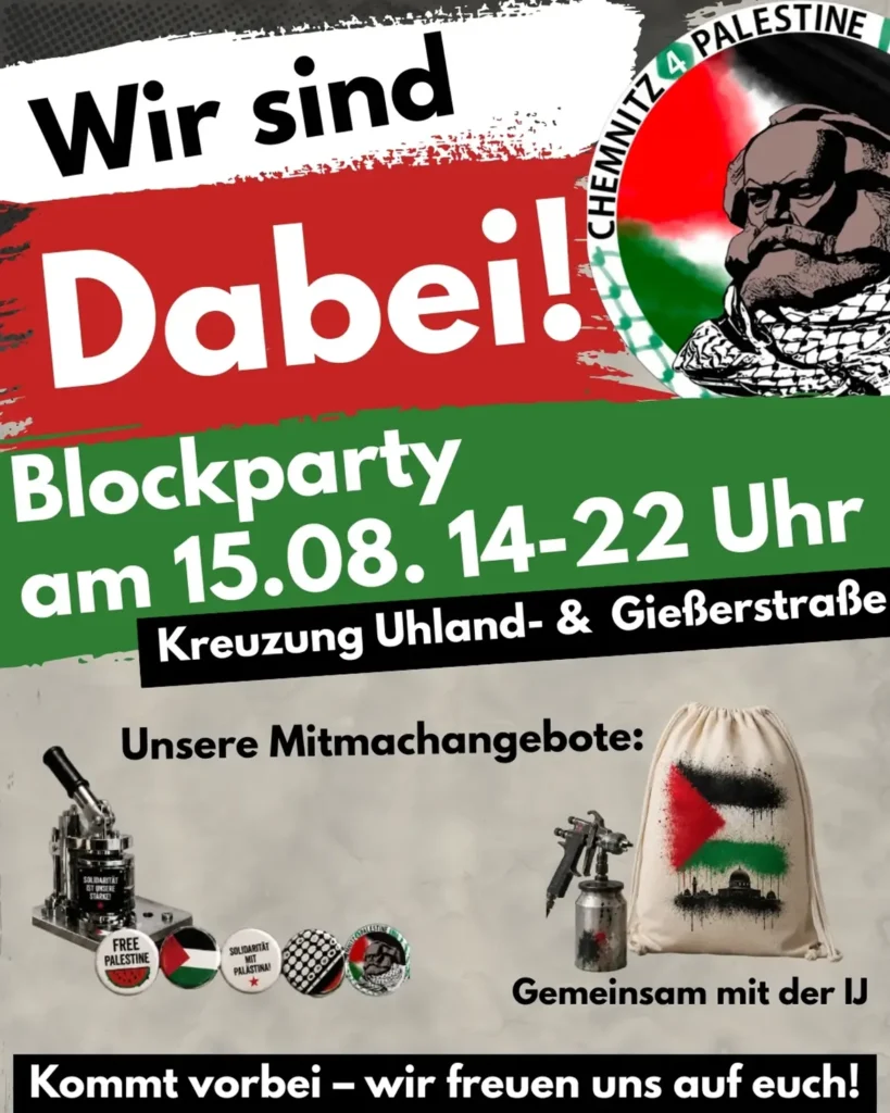 Wir sind dabei! Blockparty