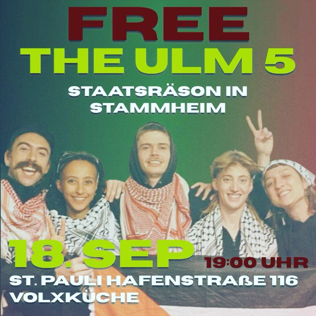 Free the ULM5 - Staatsräson in Stammheim