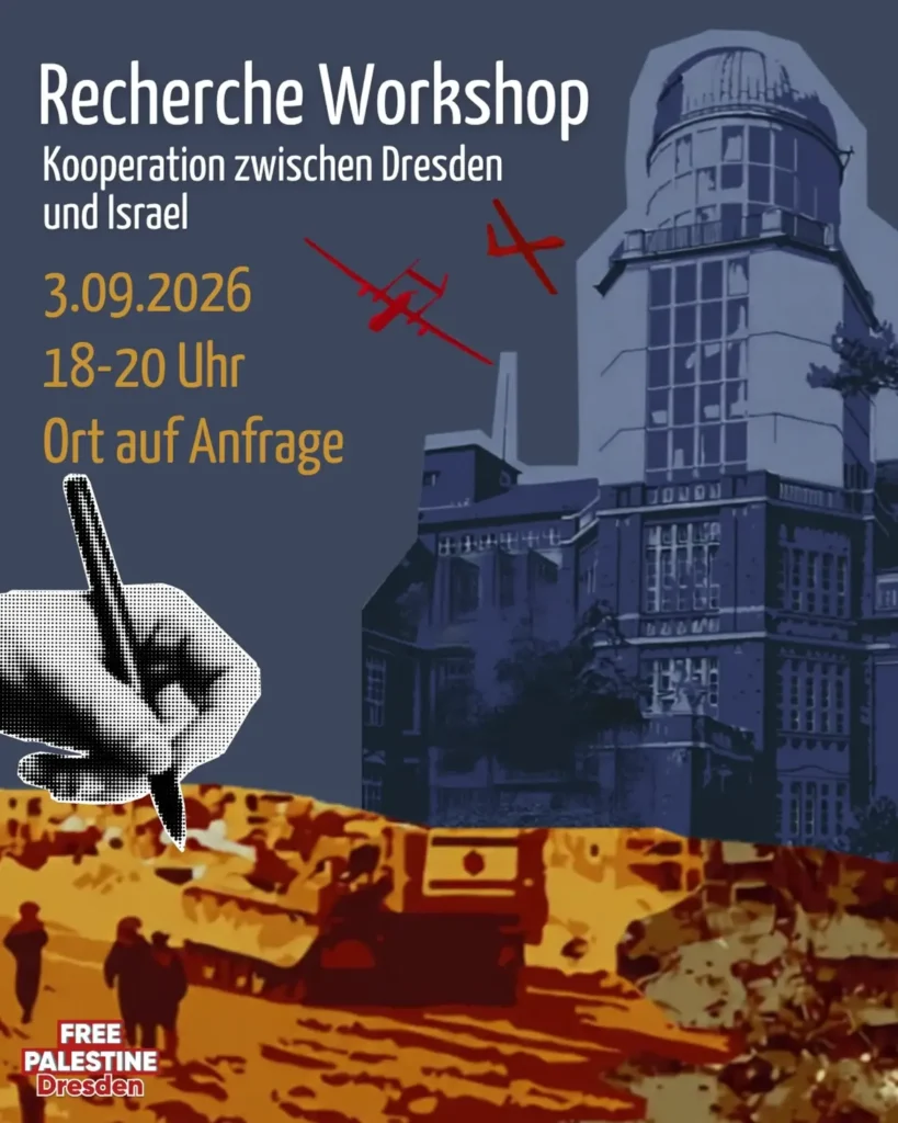 Recherche Workshop - Kooperation zwischen Dresden und Israel