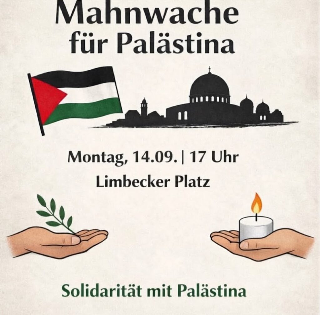 Mahnwache für Palästina