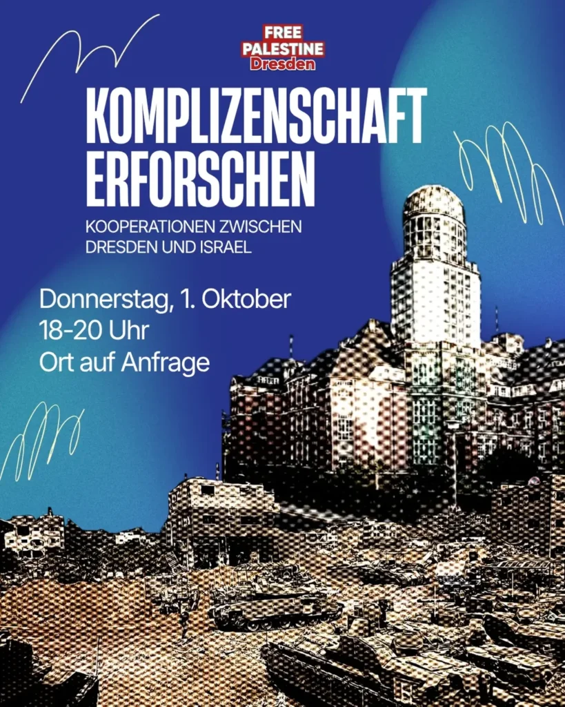 Komplizenschaft erforschen - Kooperationen zwischen Dresden und Isarel