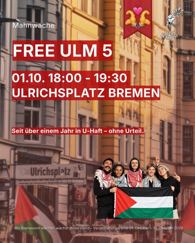 Mahnwache - Free Ulm 5