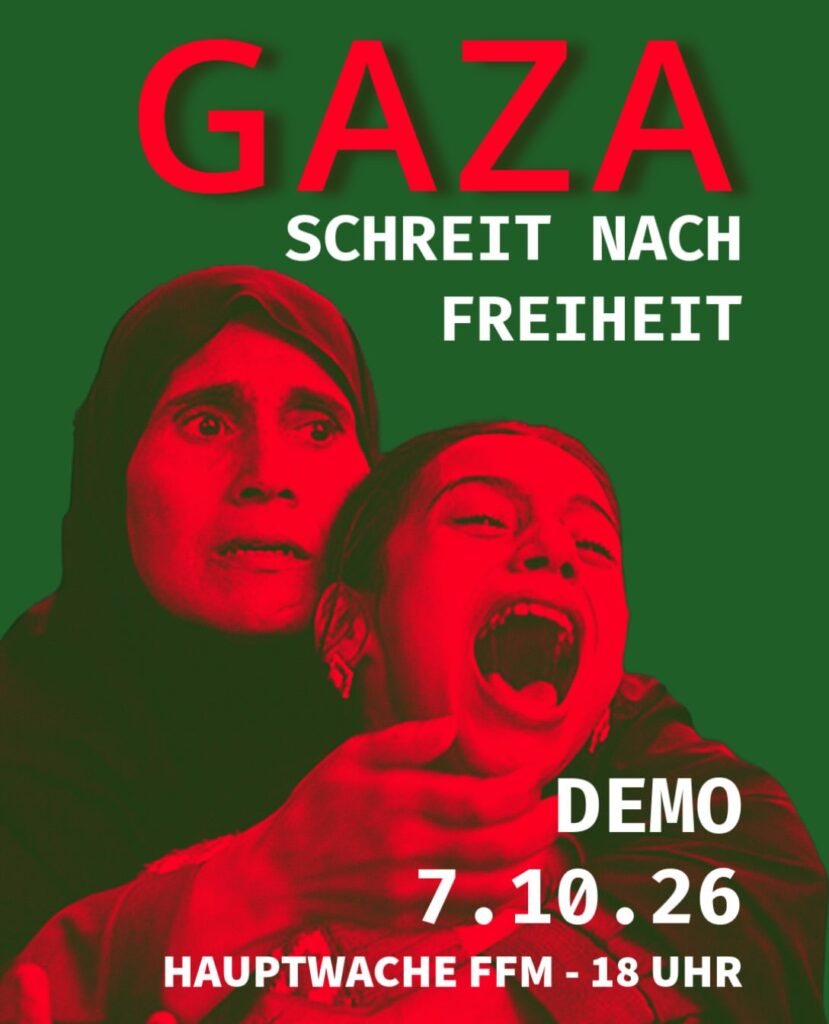 Demo - Gaza schreit nach Freiheit
