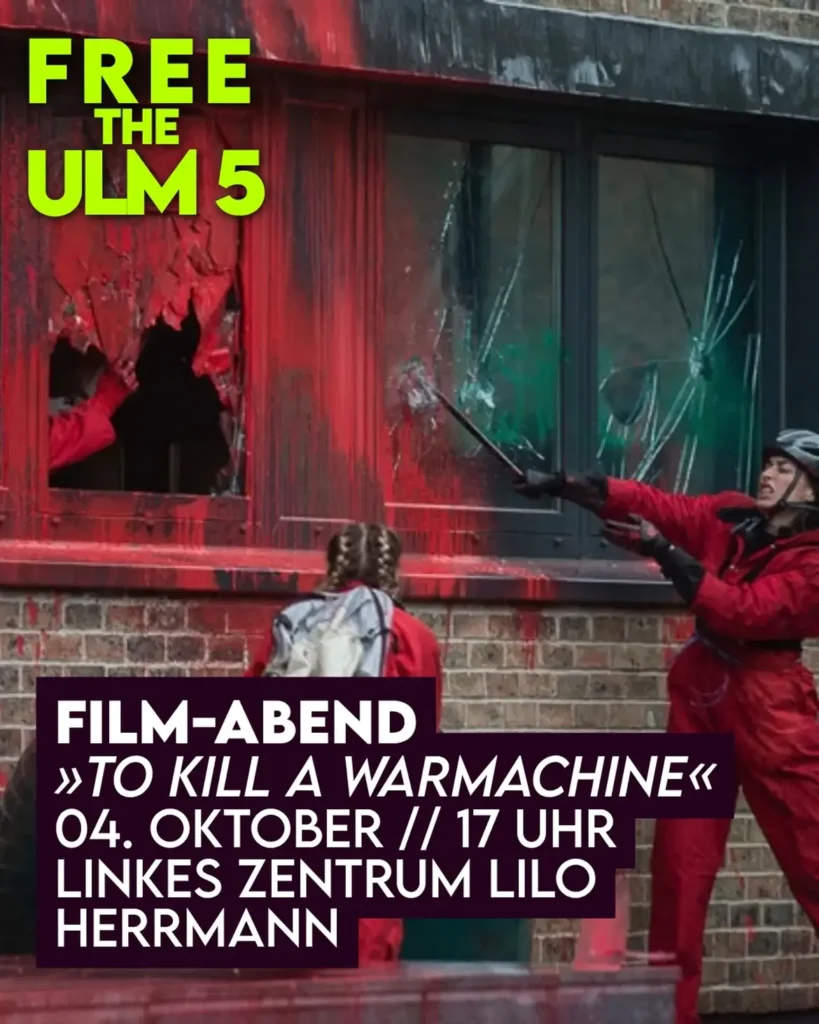 Filmabend „To kill a warmachine“