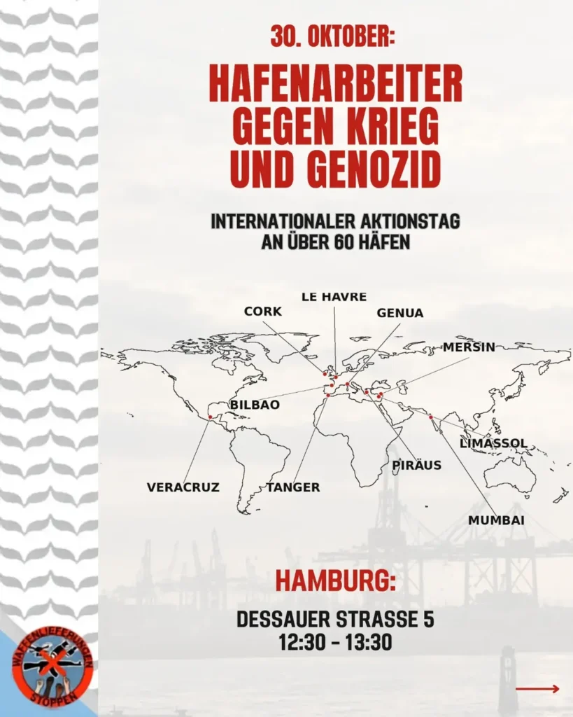 Kundgebung gegen soziale Angriffe, Krieg und Militarisierung