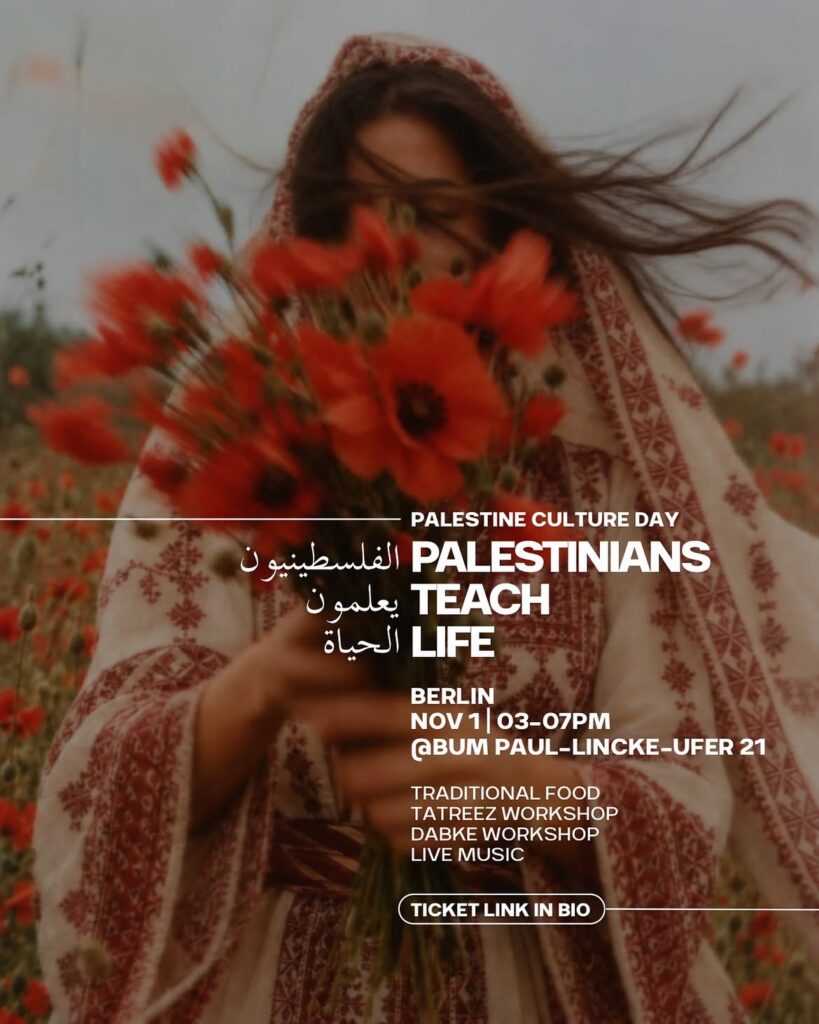 Palestine Culture Day – Palestinians Teach Life