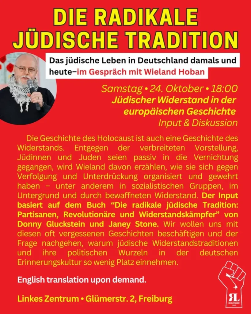 Die radikale jüdische Tradition - Das jüdische Leben in Deutschland damals und heute