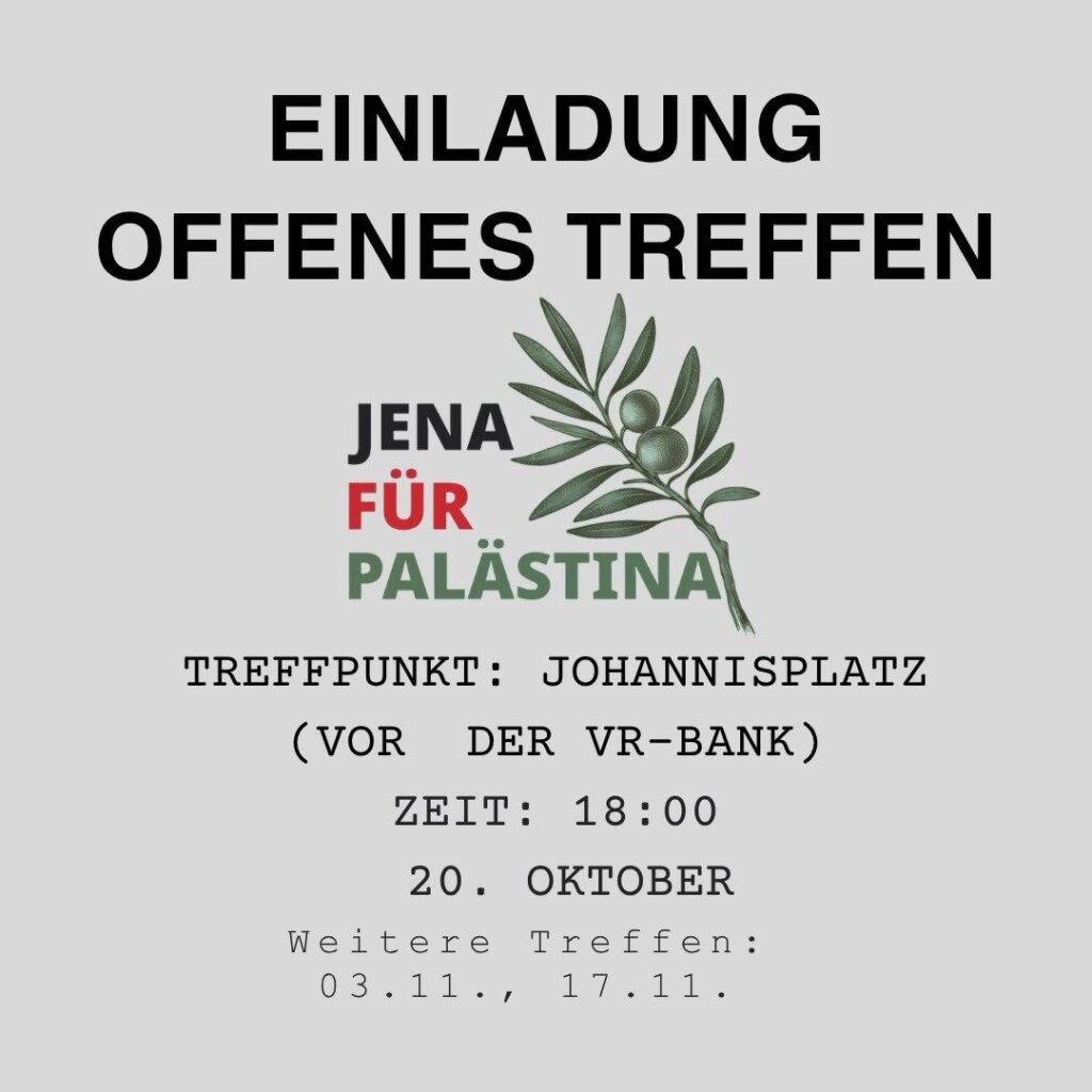 Einladung offenes Treffen