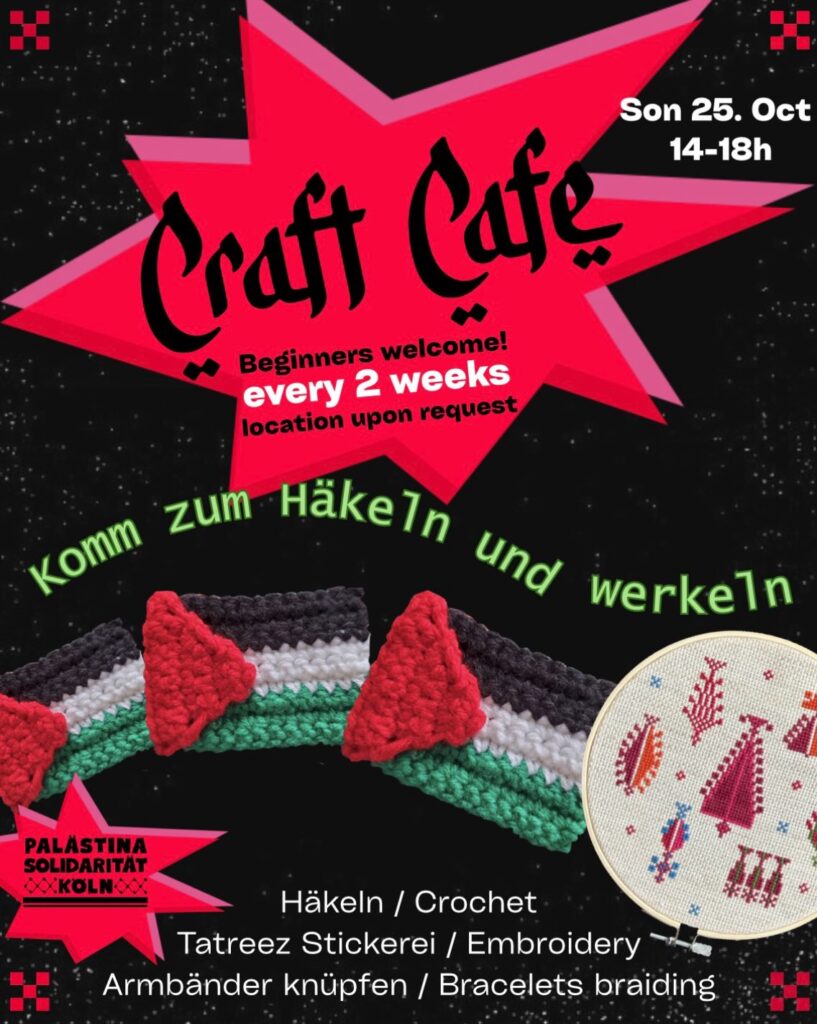 Crochet and craft for Palestine: Watermelon Keychains, bracelets, and more