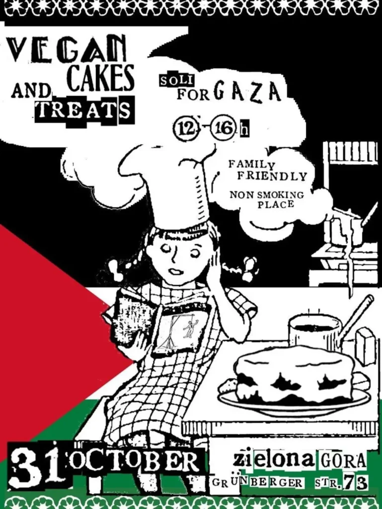 Solidaritäts-Bäckverkauf für Gaza